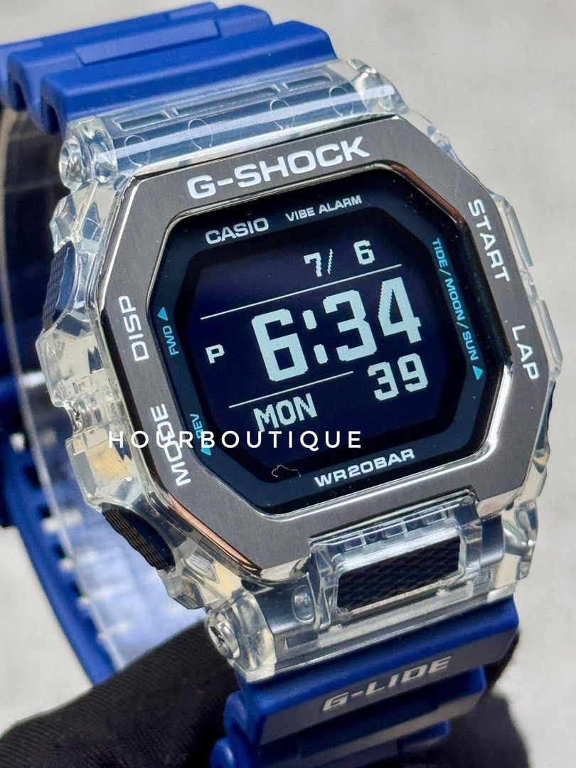 Brand New Casio Gshock G-Lide Bluetooth Connect Watch GBX-100S-2SR