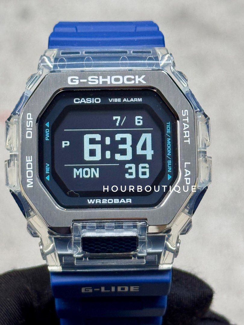 Brand New Casio Gshock G-Lide Bluetooth Connect Watch GBX-100S-2SR