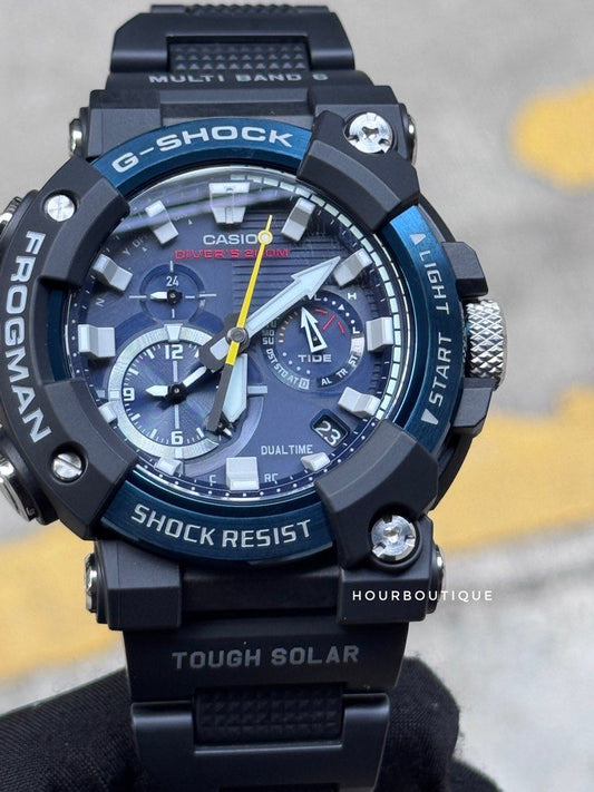 Brand New Casio G-Shock Iconic Frogman Tough Solar Bluetooth Professional Divers Watch GWF-A1000C-1A