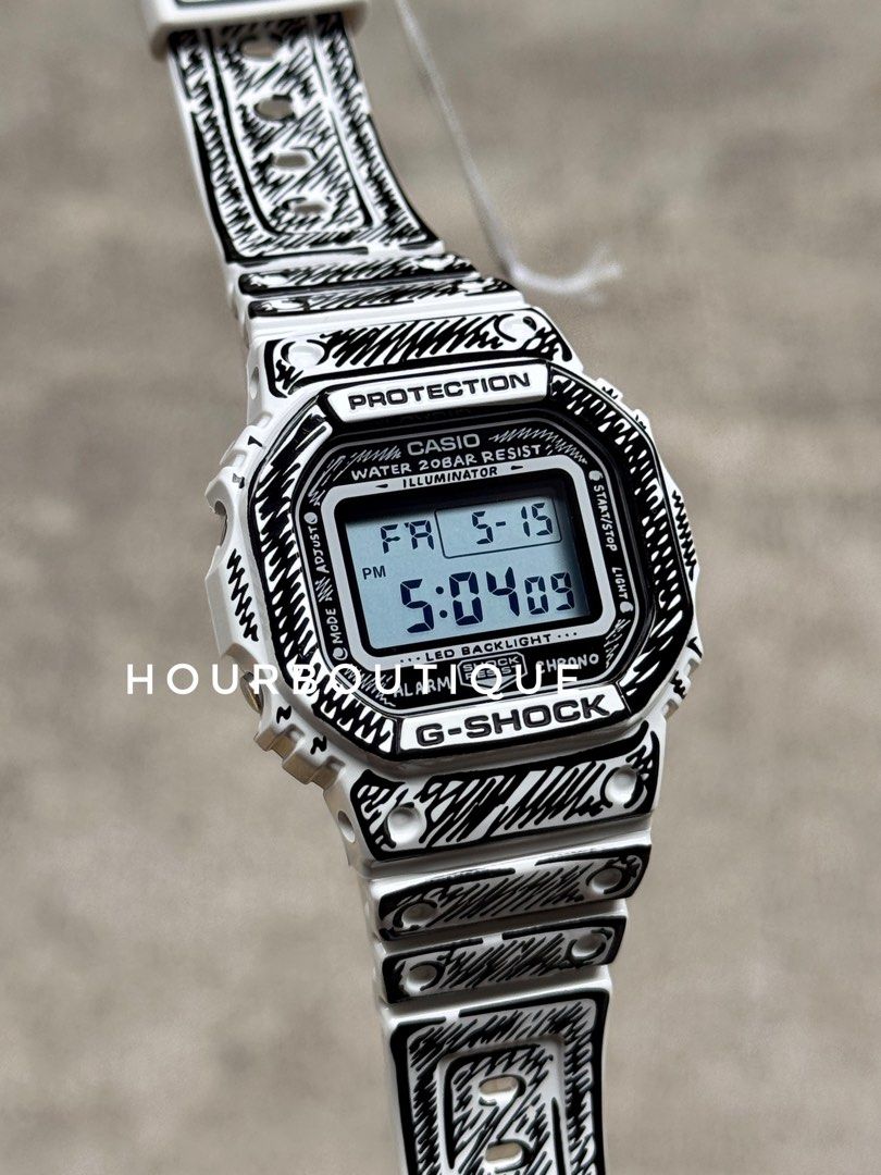 Brand New Casio G-Shock Joshua Vides Collab Digital Watch DW-5600JV-7