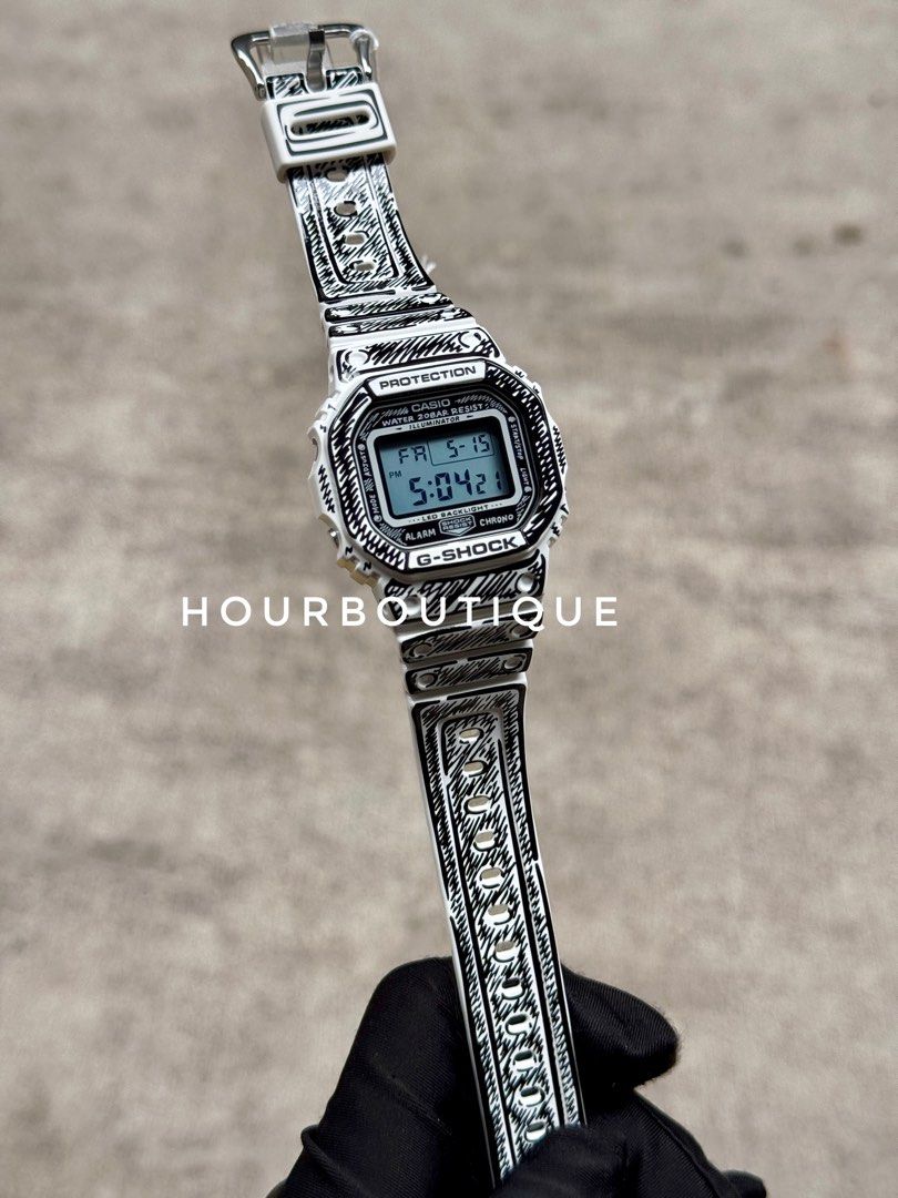 Brand New Casio G-Shock Joshua Vides Collab Digital Watch DW-5600JV-7