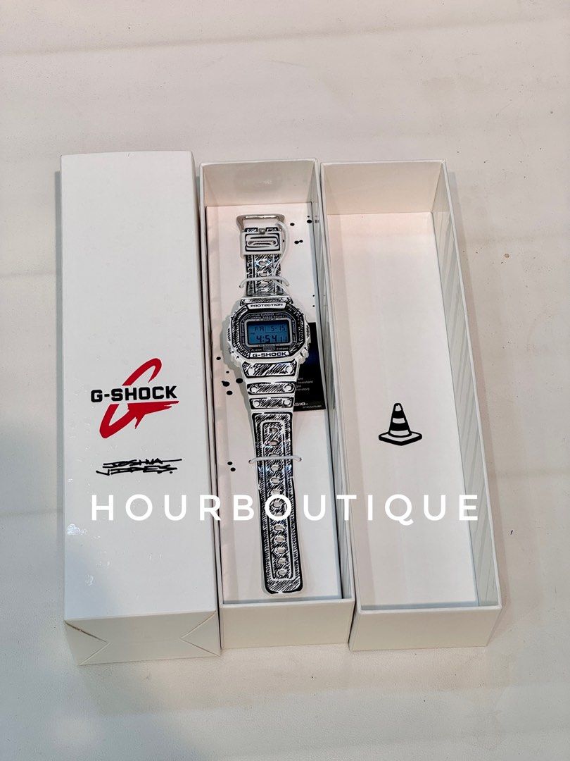 Brand New Casio G-Shock Joshua Vides Collab Digital Watch DW-5600JV-7