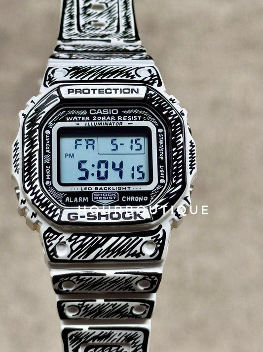 Brand New Casio G-Shock Joshua Vides Collab Digital Watch DW-5600JV-7