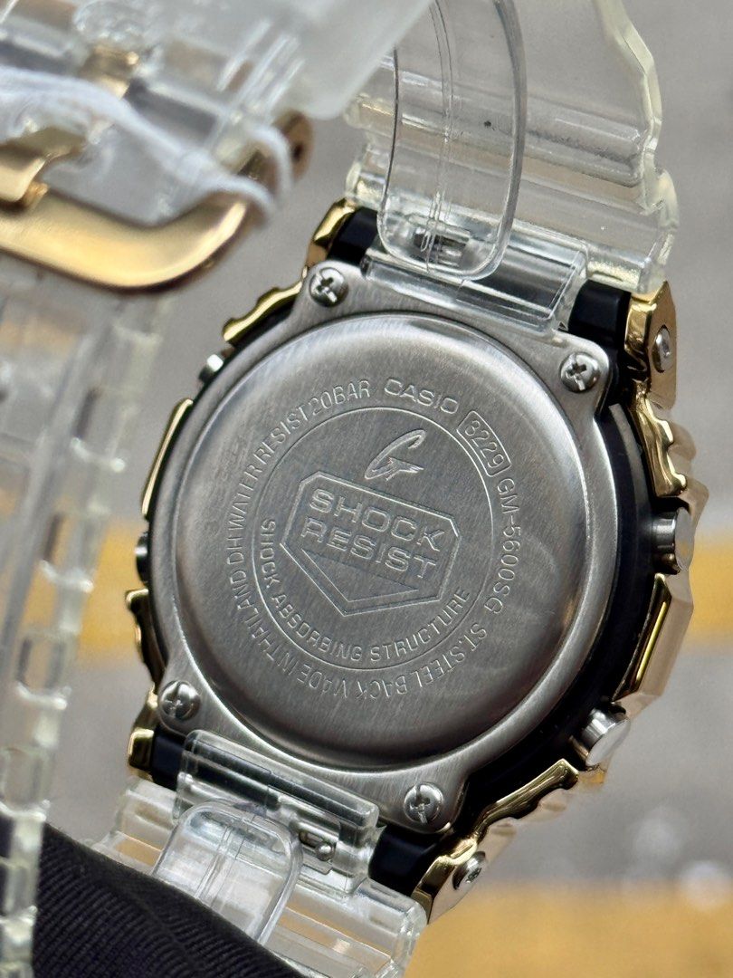Brand New Casio GShock Metal Square Digital Watch GM-5600Sg-9