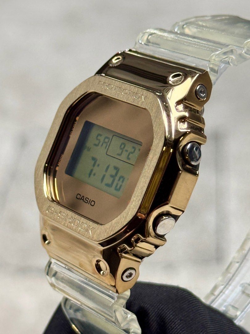 Brand New Casio GShock Metal Square Digital Watch GM-5600Sg-9