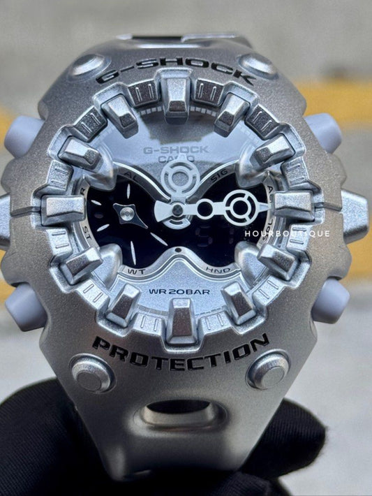 Brand New Casio Gshock Metallic Chrome Ana Digital Watch GA-V01-8A