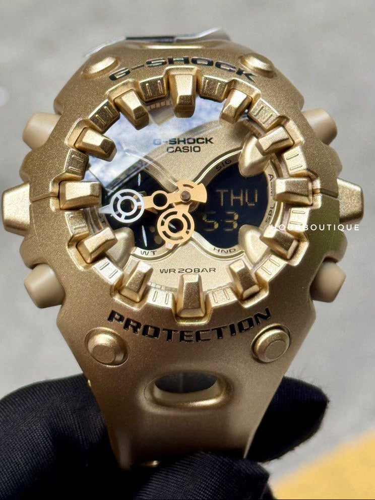 Brand New Casio GShock Metallic Gold Watch GA-V01A-9A