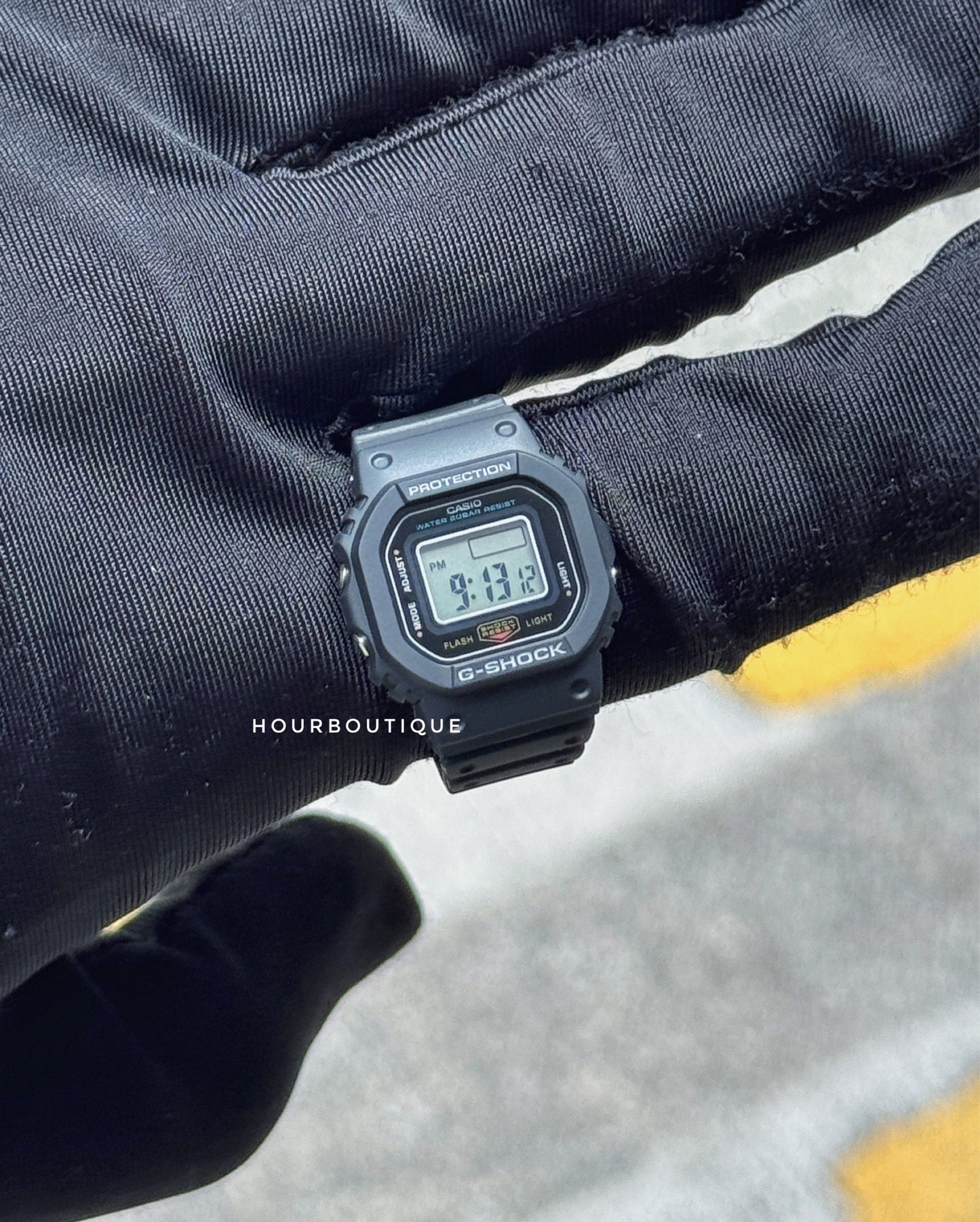 Brand New Casio G-Shock Nano Black Digital Ring Watch DWN-5600-1