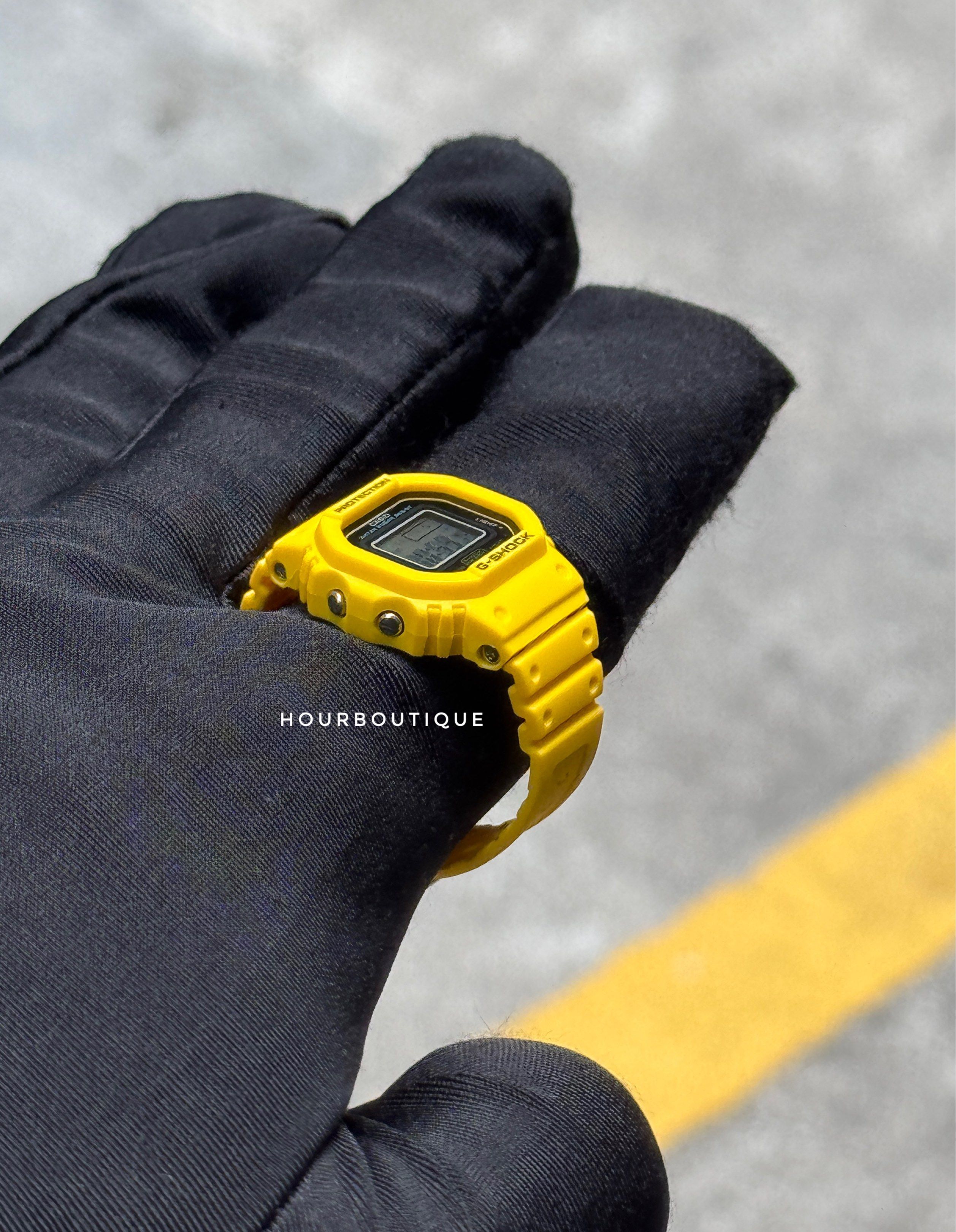 CASIO G-SHOCK nano DWN-5600-9 イエロー黄色 DWN5600-9 | Ring Watch: Yellow G-SHOCK Nano | CASIO