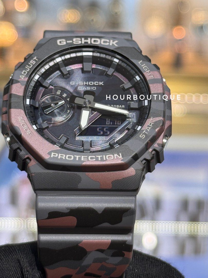 Brand New Casio GShock Oak Camo Watch GA-2100CMD-8