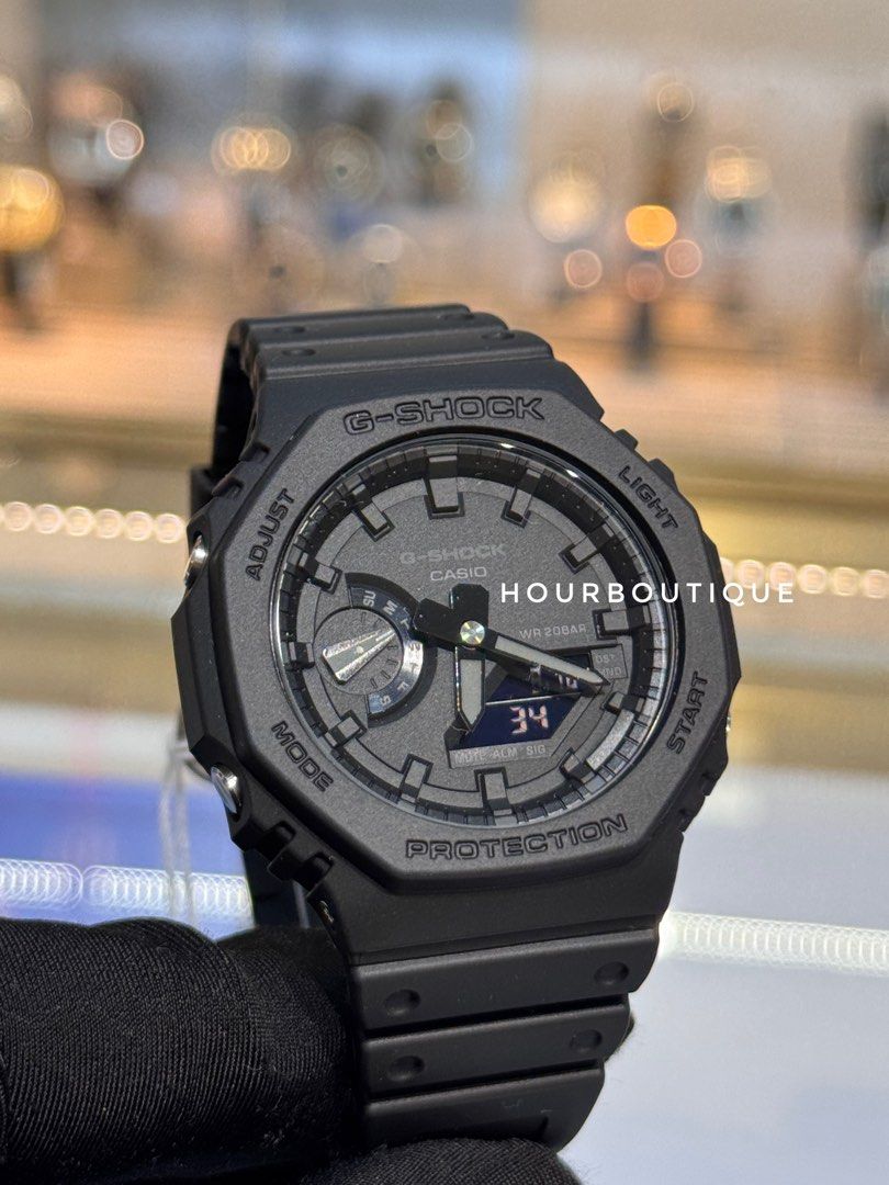 Brand New Casio GShock Oak Stealth Black GA-2100-1A1