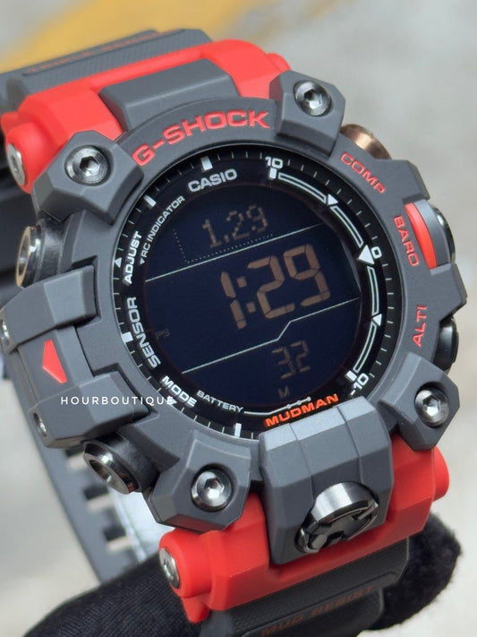 Brand New Casio G-Shock RangeMan Black Orange Tough Solar Trekking Watch GW-9500-1A4