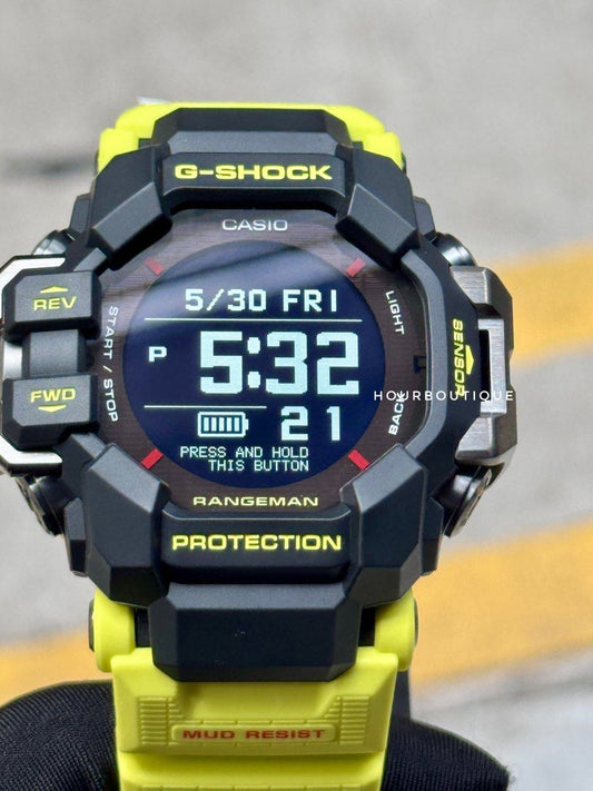 Brand New Casio G-Shock Rangeman GPS Heart Rate Monitor Trekking Watch GPR-H1000RY-1A9