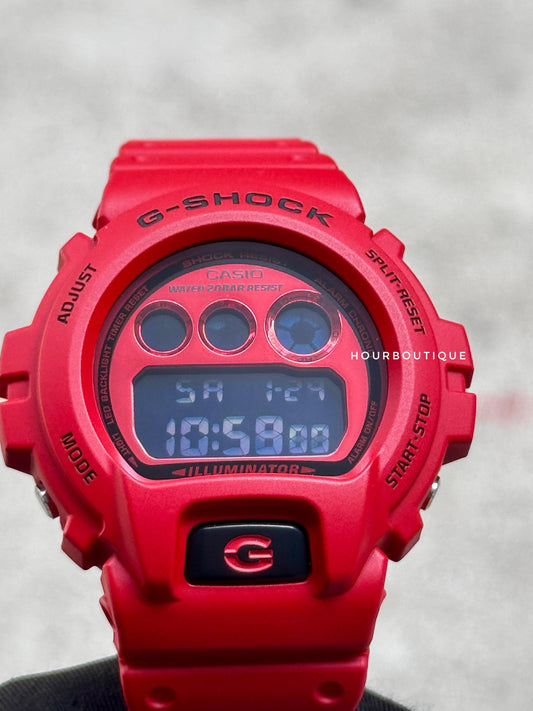 Brand New Casio G-Shock Red Digital Watch DW-6900RRB-4