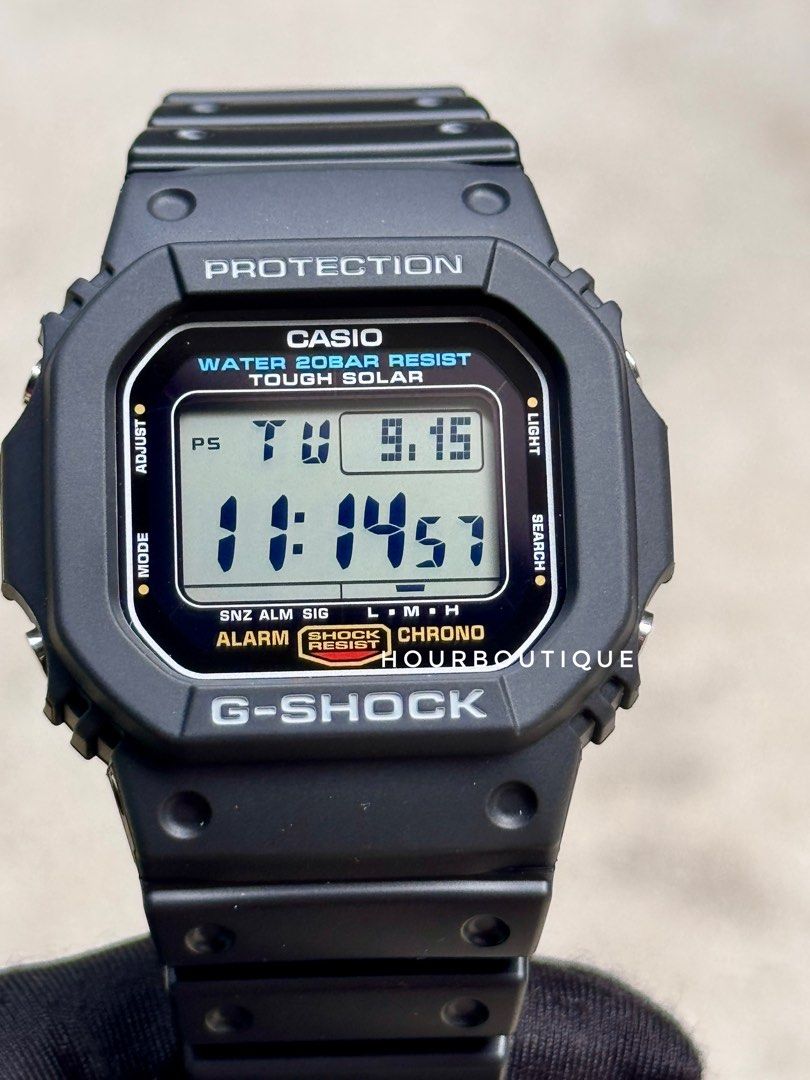 Brand New Casio GShock Tough Solar Digital Watch G-5600UE-1
