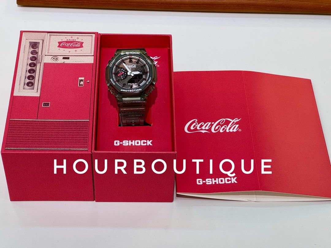 Brand New Casio GShock X Coca Cola Limited Edition Watch GA-2100CC-3