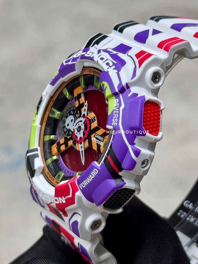 Brand New Casio G-Shock x Evangelion GA-110EVA30-7A Watch