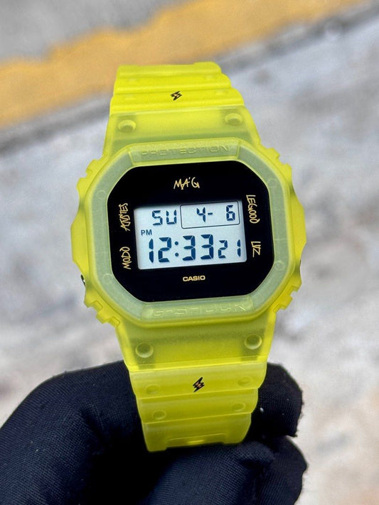 Brand New Casio GShock X J Balvin Collab Digital Watch DWE-5600JB-9
