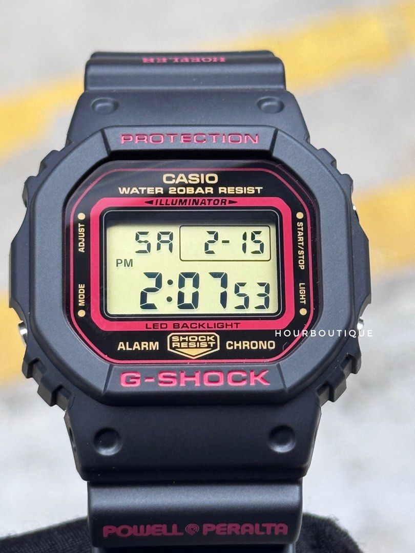 Brand New Casio G-Shock X Kelvin Hoefler Collab Digital Watch DW-5600KH-1DR