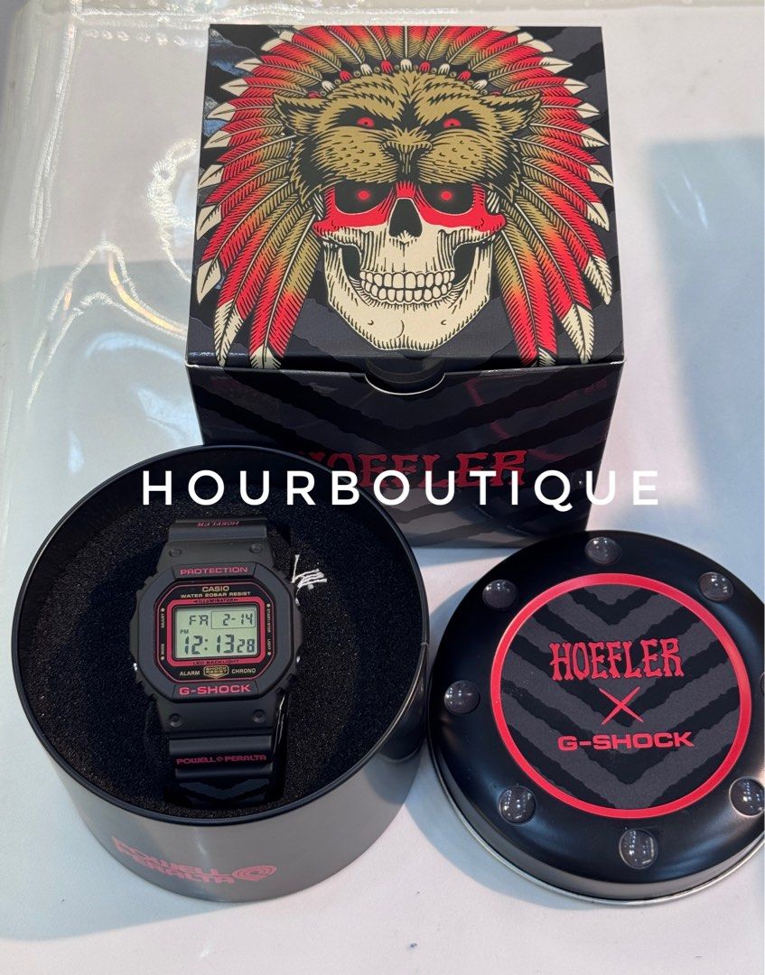 Brand New Casio G-Shock X Kelvin Hoefler Collab Digital Watch DW-5600KH-1DR