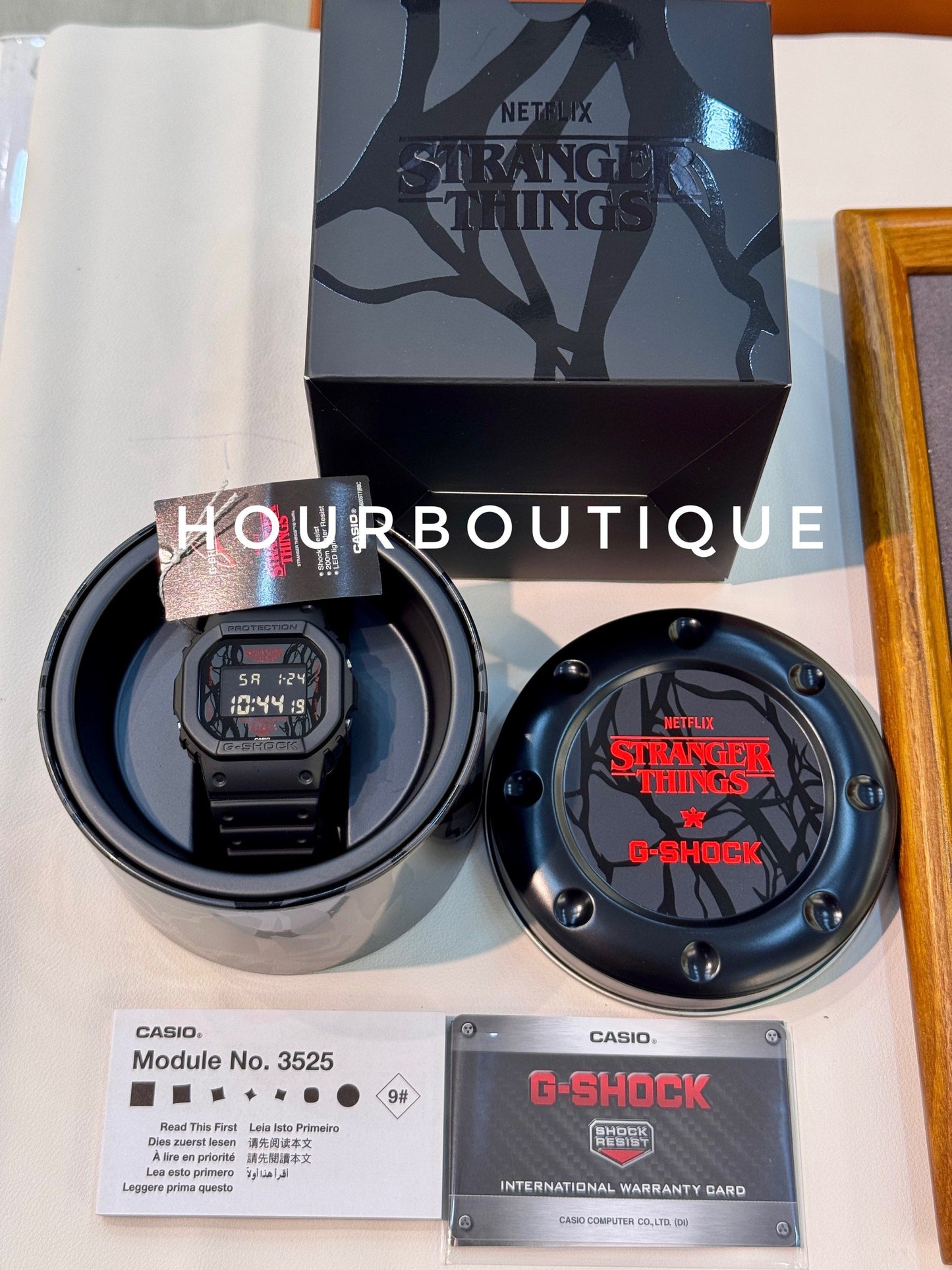 Brand New Casio GShock x Stranger Things Digital Watch DW-5600STT-1