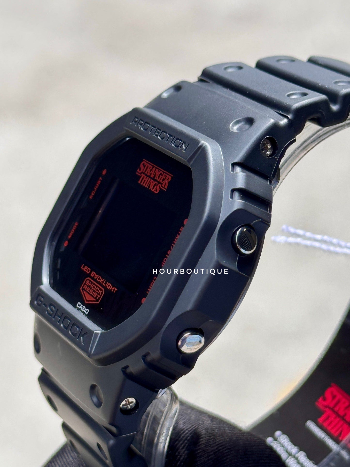 Brand New Casio GShock x Stranger Things Digital Watch DW-5600STT-1