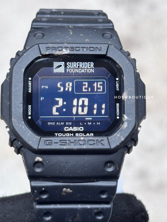Brand New Casio G-Shock X SurfRider Foundation Collab Digital Watch DW-5600SR-1DR