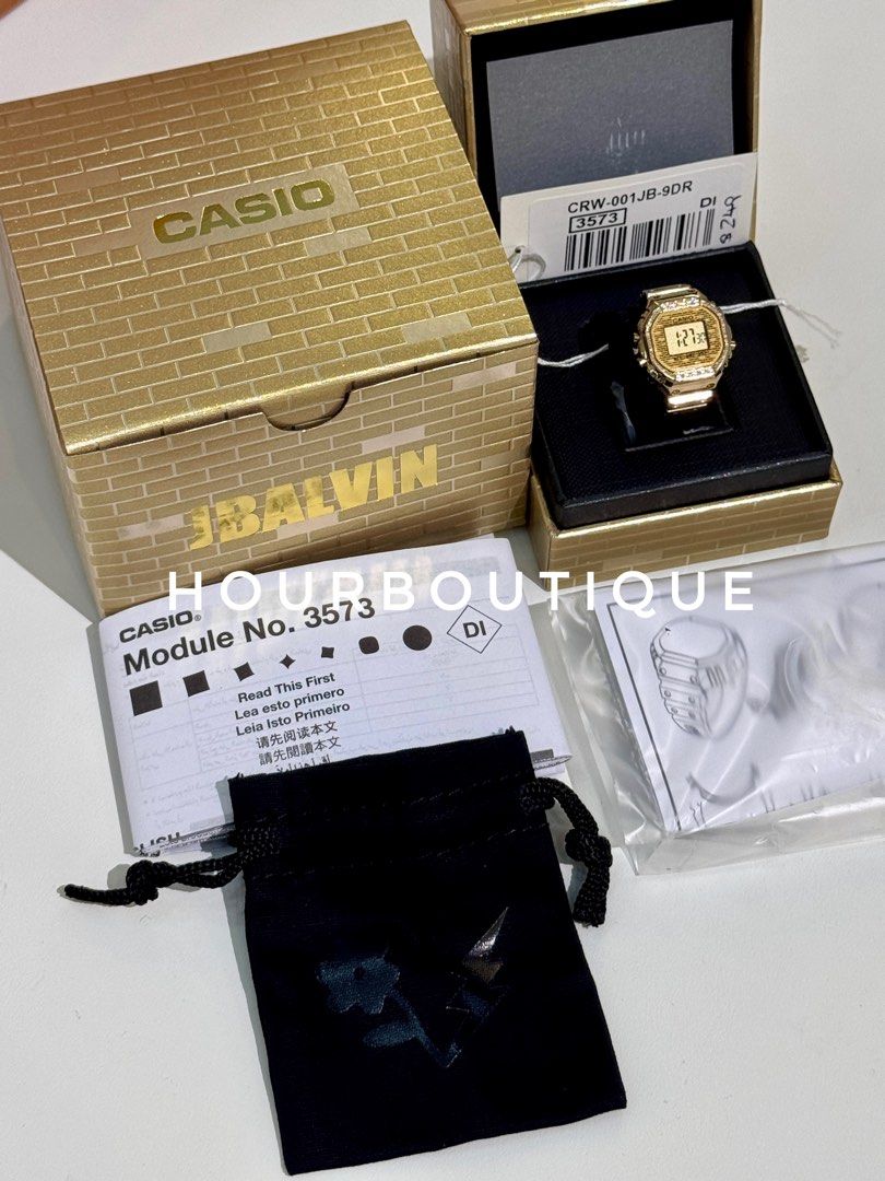 Brand New Casio JBalvin Ring CRW-001JB-9
