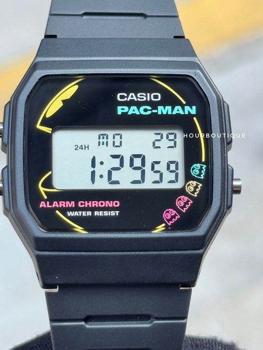 Brand New Casio PAC-Man Limited Edition Digital Watch F-91WPC-1A