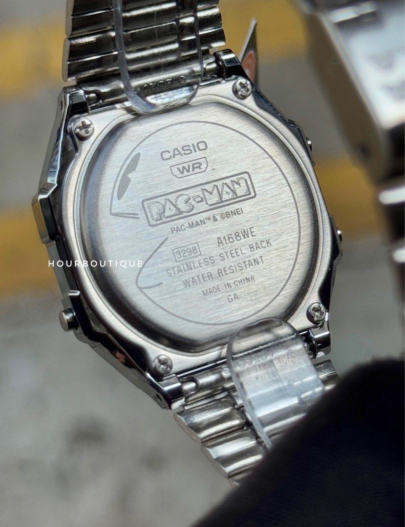 Brand New Casio PAC-Man limited Edition Digital Watch A168WEPC