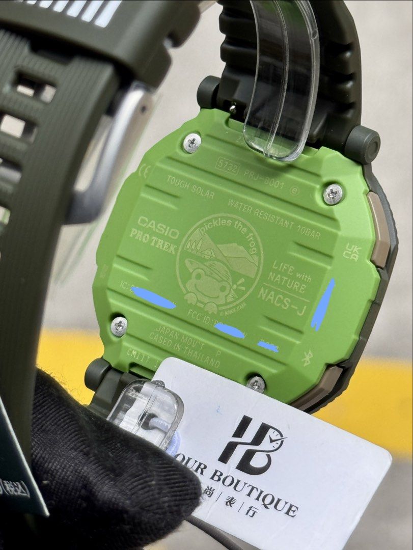 Brand New Casio ProTrek Pickles The Frog Limited Edition Digital Watch PRJ-B001NJ-3