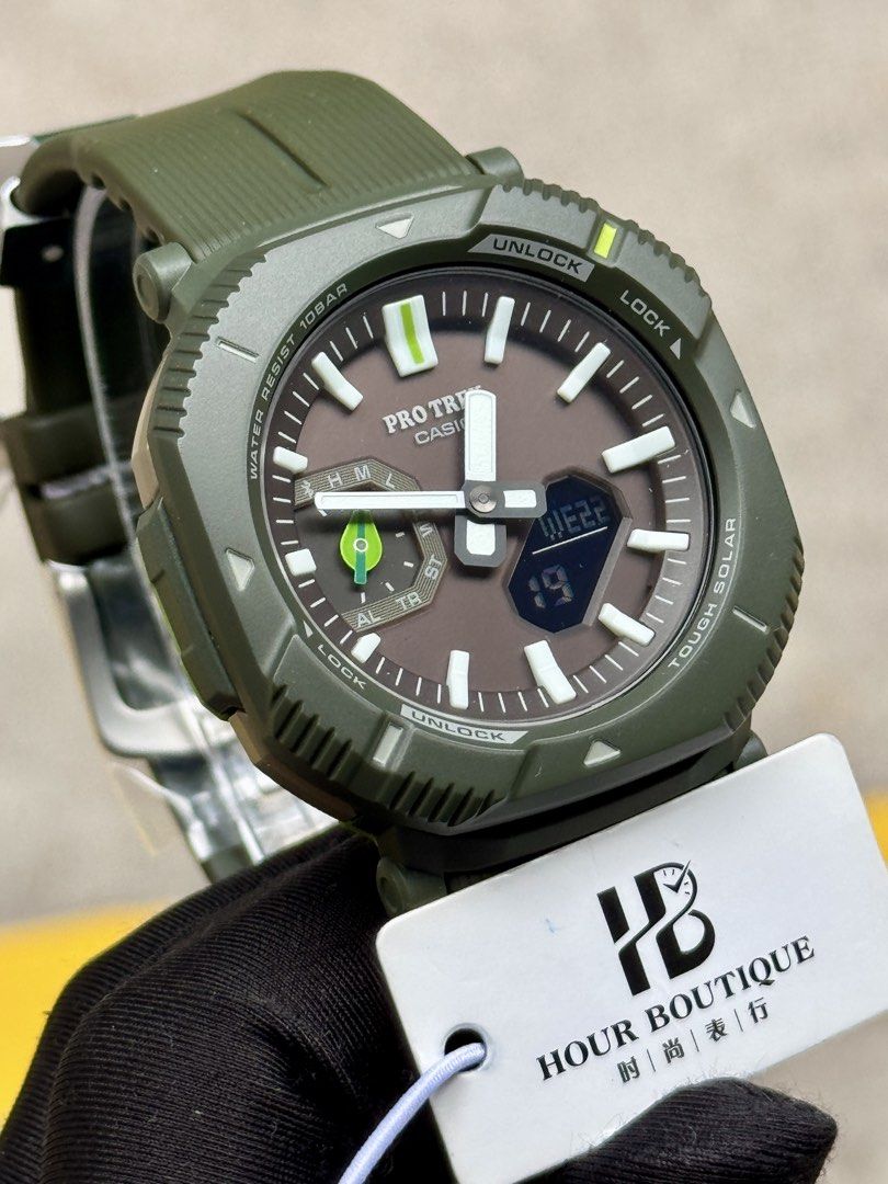 Brand New Casio ProTrek Pickles The Frog Limited Edition Digital Watch PRJ-B001NJ-3