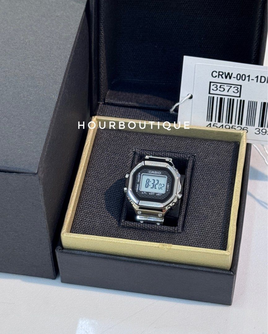 Brand New Casio Ring Watch CRW-001-1DR