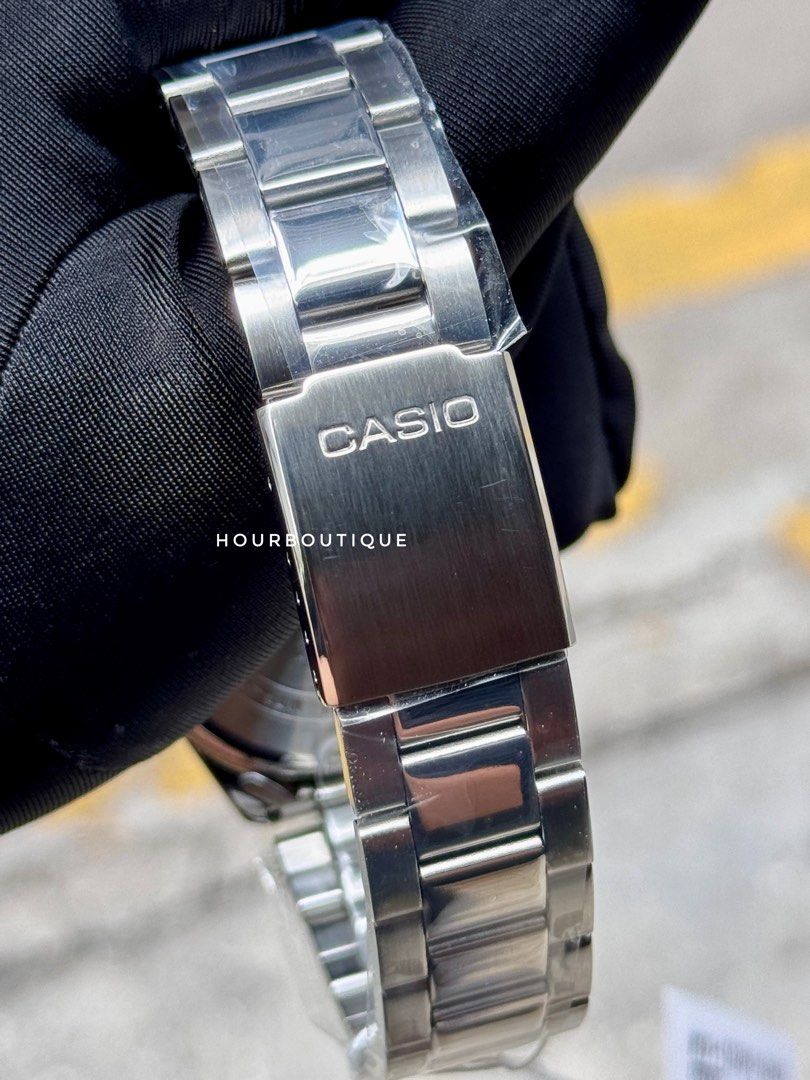 Brand New Casio Salmon Dial Quartz Watch MTP-1302PE-4A