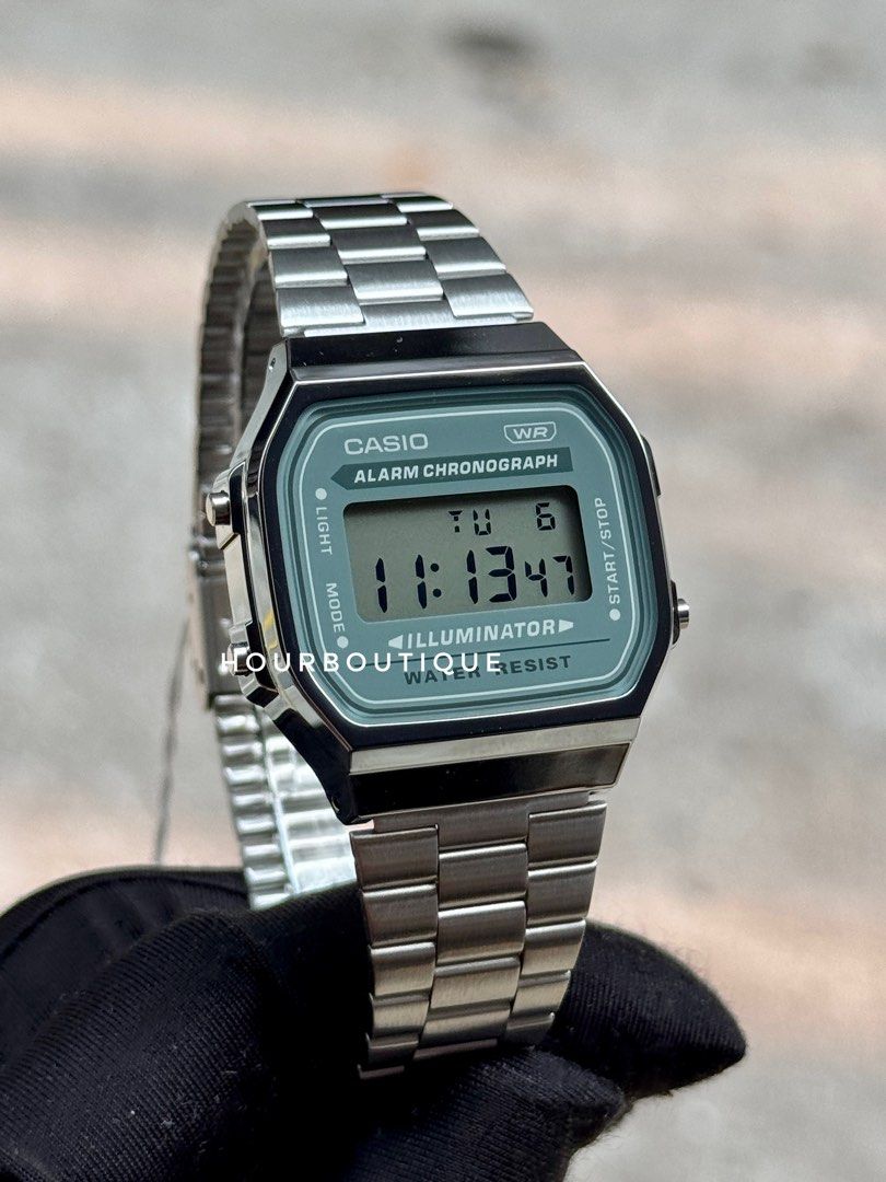Brand New Casio Vintage Digital Watch A168WA-3AYDF