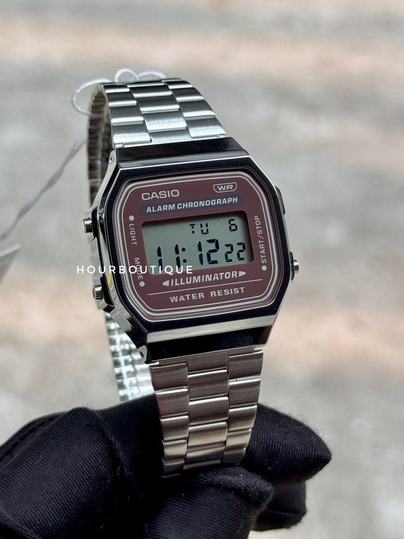 Brand New Casio Vintage Digital Watch A168WA-5AYDF