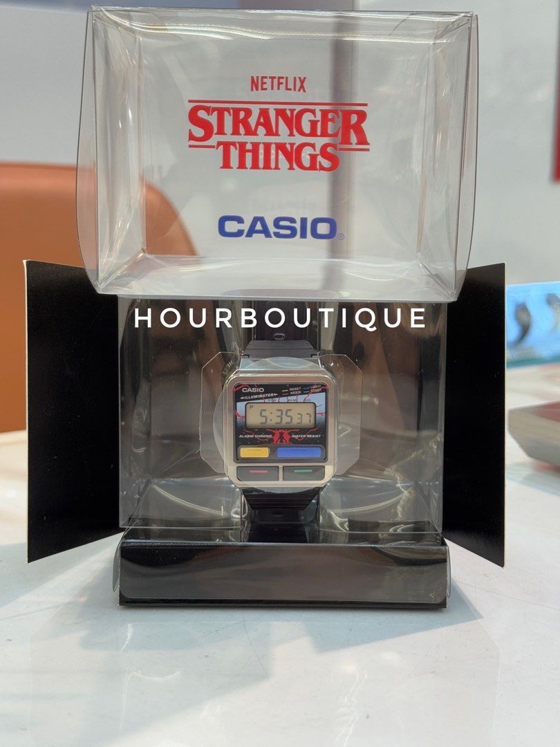 Brand New Casio X NetFlix Stranger Things Collaboration Vintage Style Digital Watch A120WEST-1A