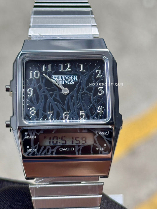 Brand New Casio x Stranger Things Vintage Style Watch AQ-800EST-1