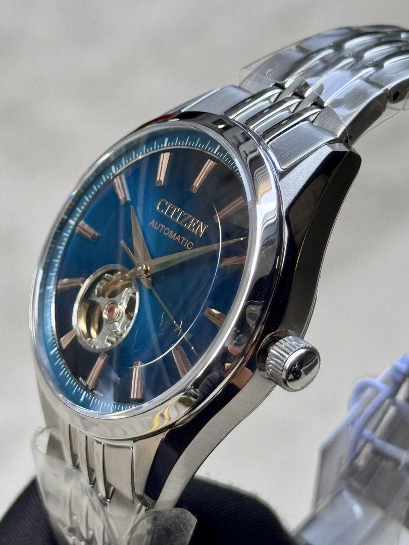 Brand New Citizen Automatic Blue Gradient Dial Watch NH9111-54L
