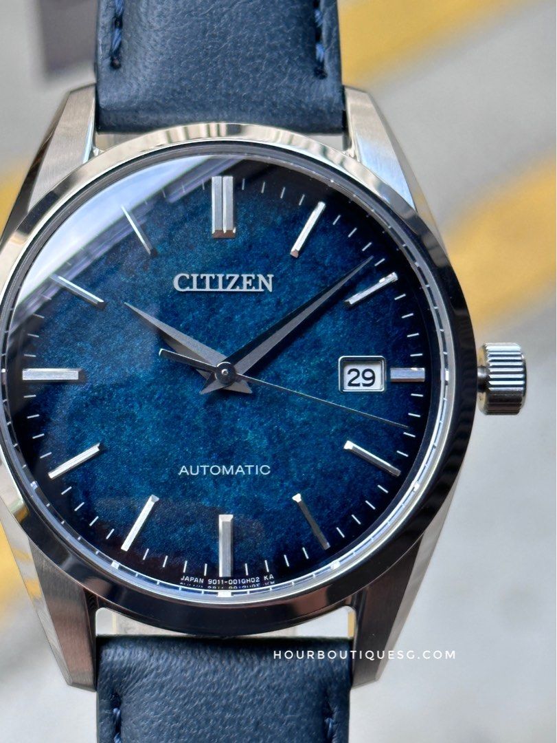 Brand New Citizen Automatic Ice Frost Blue Dial NB1060-12L