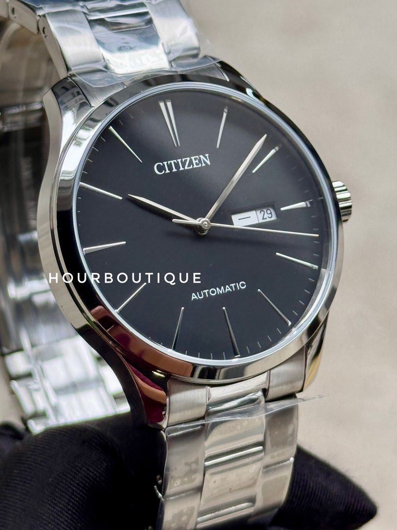 Brand New Citizen Black Dial Automatic Watch NH8350-83E