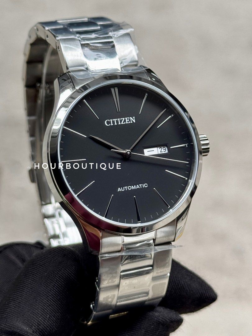 Brand New Citizen Black Dial Automatic Watch NH8350-83E
