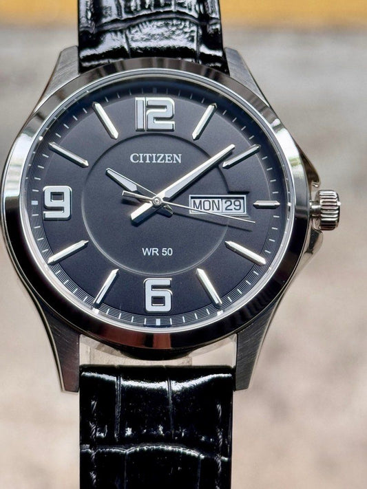 Brand New Citizen Black Dial Quartz Watch BF2001-04E