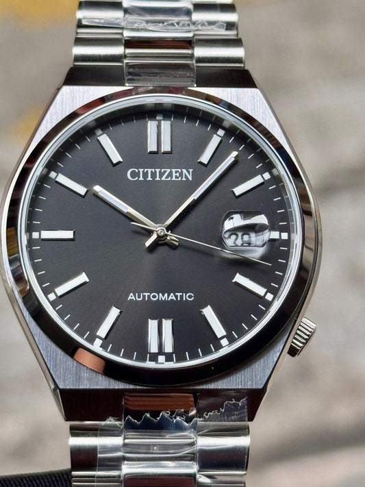 Brand New Citizen Black Dial Tsuyosa Automatic Watch NJ0150-81E