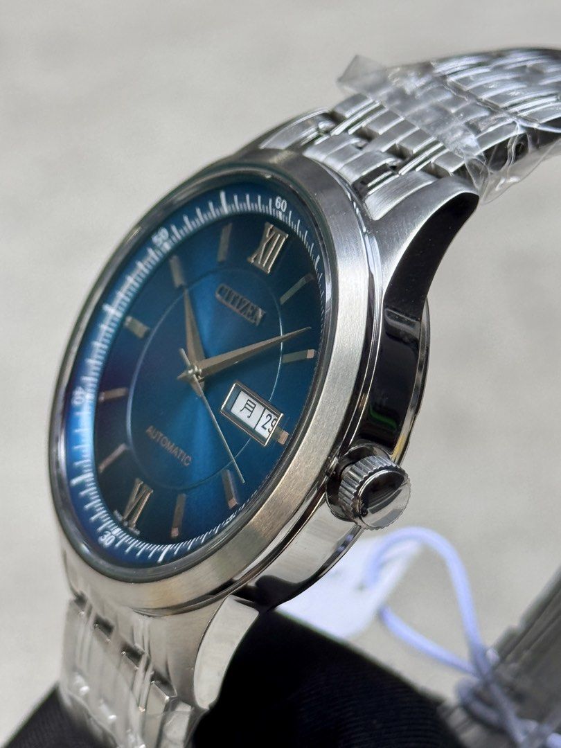 Brand New Citizen Blue Gradient Dial Automatic Watch NY4050-71L