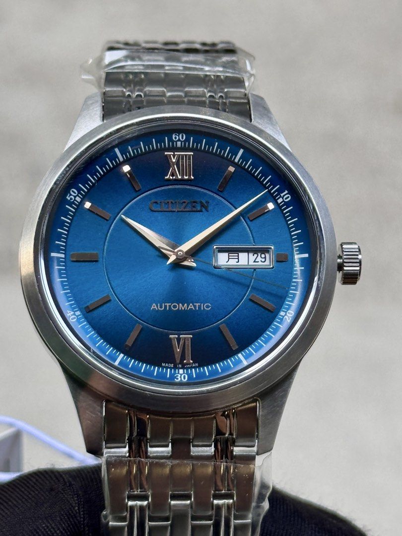 Brand New Citizen Blue Gradient Dial Automatic Watch NY4050-71L
