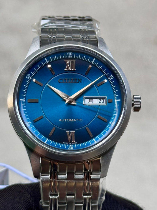 Brand New Citizen Blue Gradient Dial Automatic Watch NY4050-71L