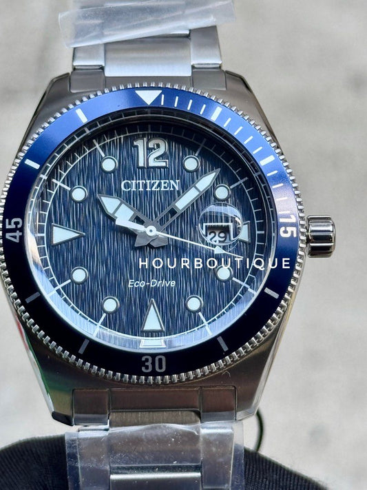 Brand New Citizen Eco-Drive Blue Dial Watch AW1881-52L