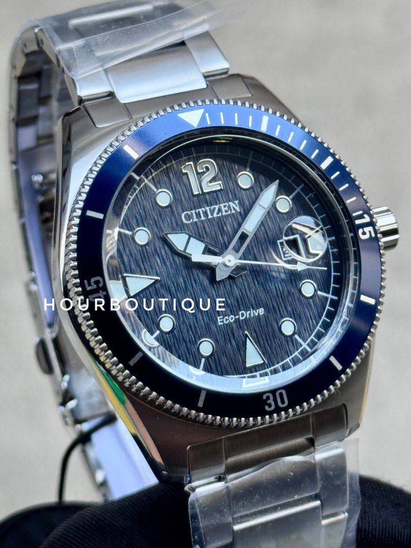 Brand New Citizen Eco-Drive Blue Dial Watch AW1881-52L