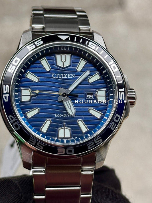 Brand New Citizen Eco-Drive Blue Dial Watch AW1525-81L